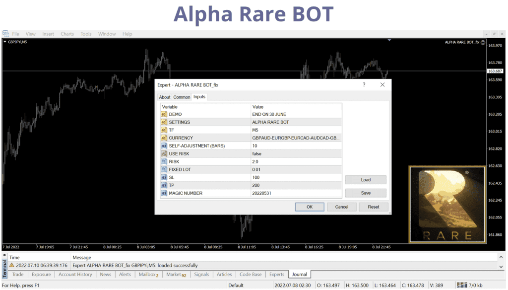 Ea Bot Graph Alpha Rare Bot EA MT4 - CheaperForex