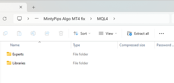 MintyPips Algo FX EA Files