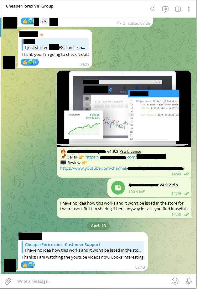 VIP Telegram Group Chat