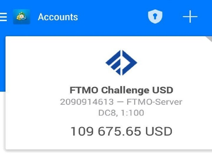 DMF Ai Ftmo Challenge and Prop Firms pass Safely Balance Update