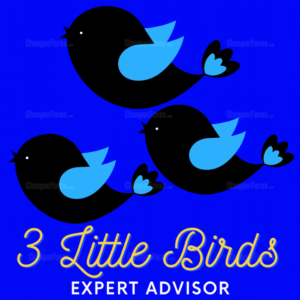 Three Little Birds EA Logo