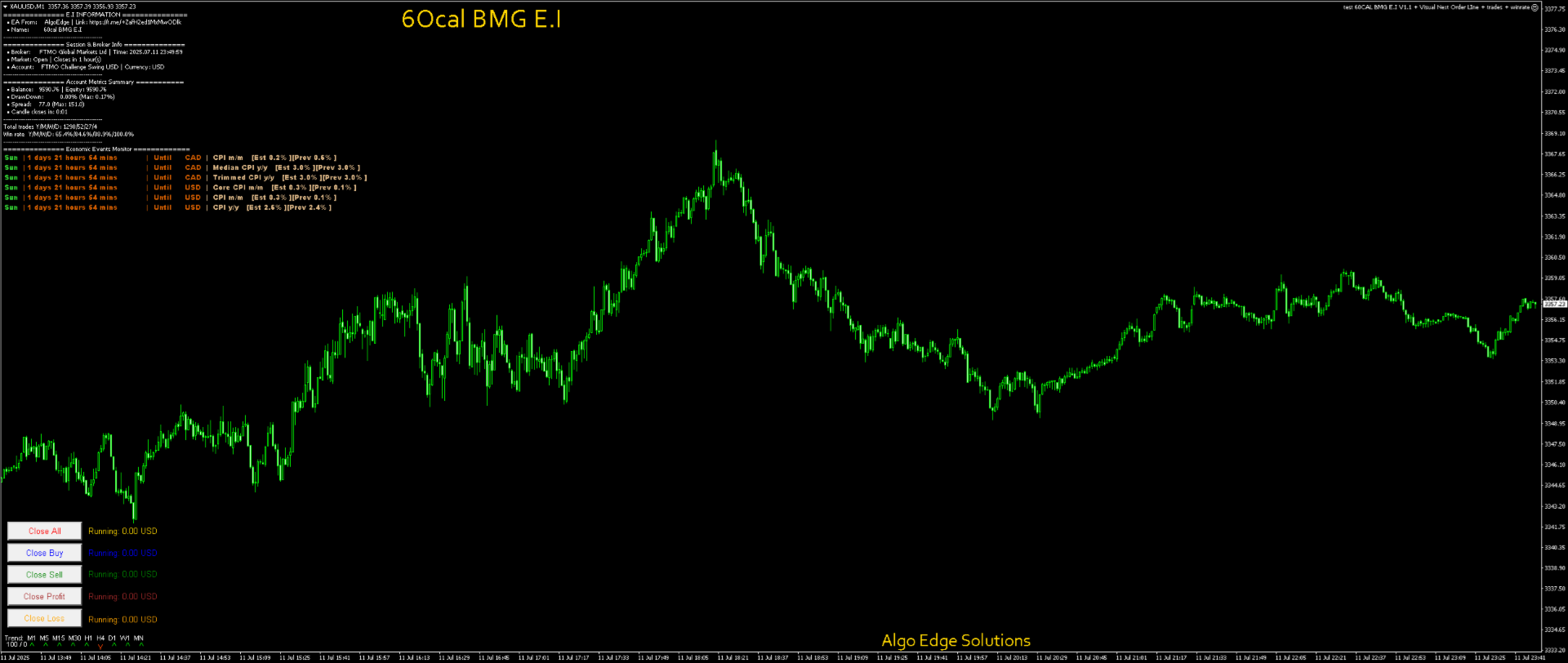 60CAL BMG E.I. EA On the Chart
