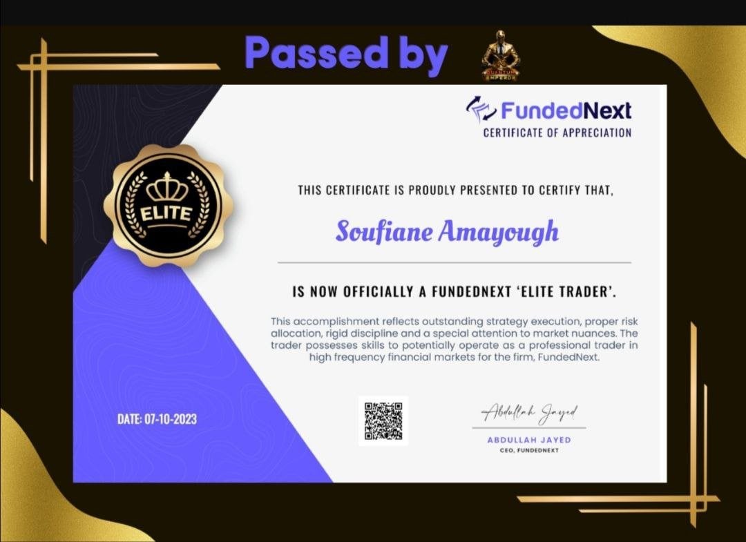 The Tinga Tinga EA FTMO Pass Certificate The Tinga Tinga EA FTMO Pass Certificate