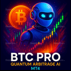 BTC Pro Quantum Arbitrage AI EA Product Logo