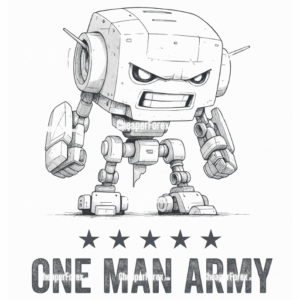 One Man Army Product Logo