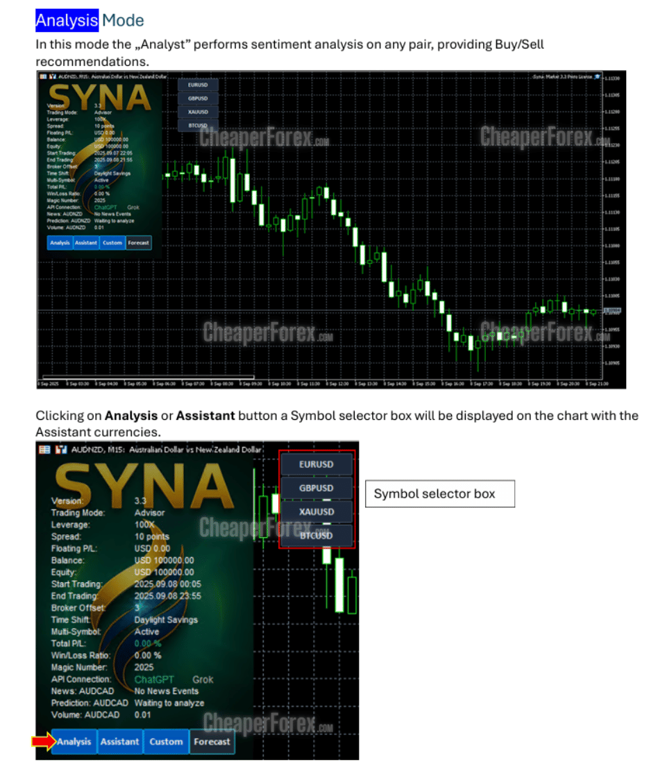 Syna EA User Manual Continued