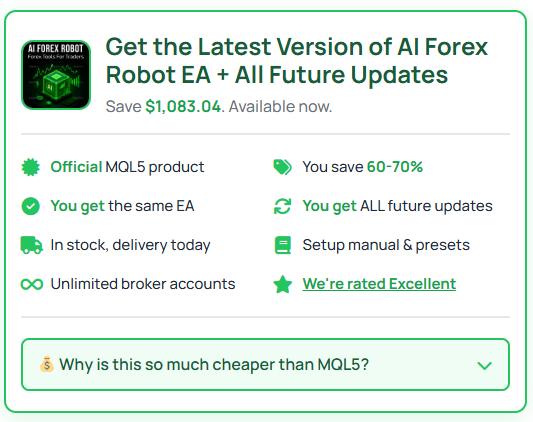 AI Forex Robot Buy the Product Now