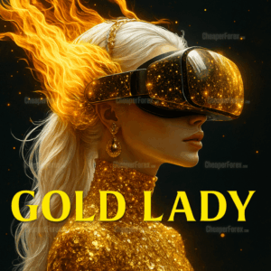 Gold Lady EA Product Logo