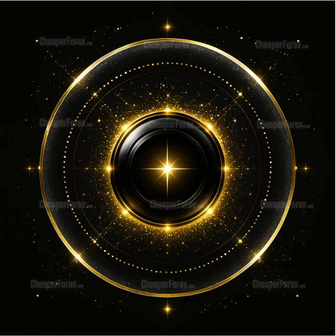 Quantum Dark Gold Product Logo