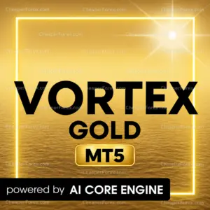 Vortex Gold EA MT5 gold promotional cover