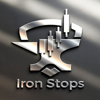 Iron Stops EA MT5 logo — XAUUSD M30 gold Expert Advisor by Fajar Dicky Firmansyah, published on the MQL5 marketplace in August 2026