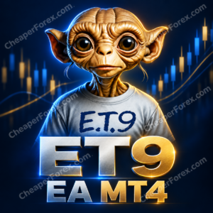 ET9 EA MT4 cover with repeated CheaperForex.com watermarks