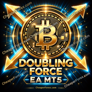 Doubling Force EA MT5 product cover with CheaperForex.com watermarks