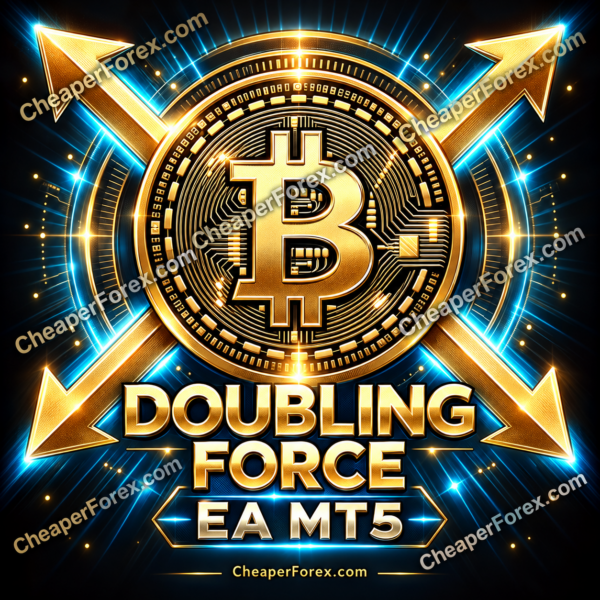 Doubling Force EA MT5 product cover with CheaperForex.com watermarks