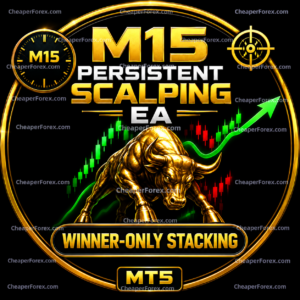 Gold M15 Persistent Scalper MT5 promotional cover