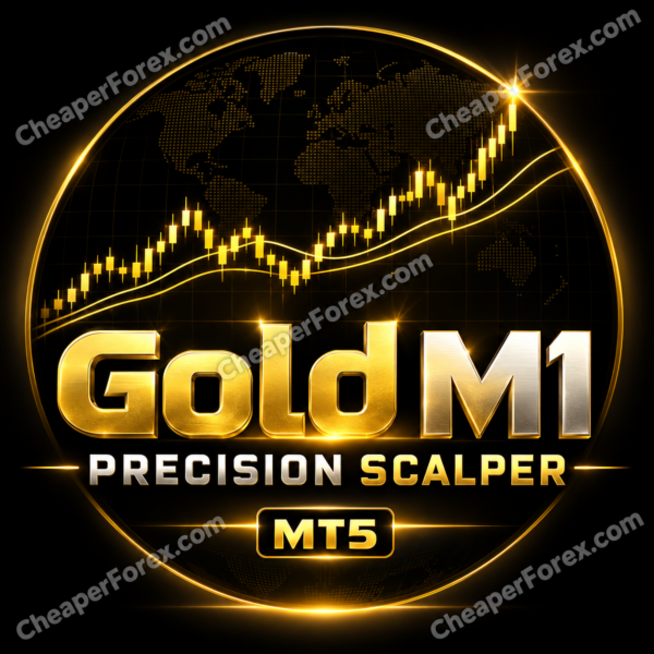Gold M1 Precision Scalper MT5 high-quality watermarked promotional cover