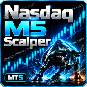 Nasdaq M5 Scalper MT5 high-quality watermarked promotional cover