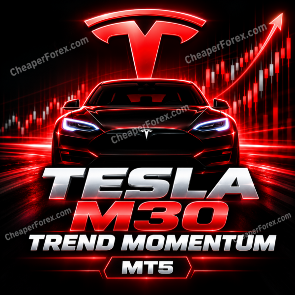 Tesla M30 Trend Momentum MT5 high-quality watermarked promotional cover