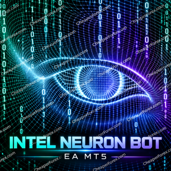 Intel Neuron Bot EA MT5 cover with repeated CheaperForex.com watermarks