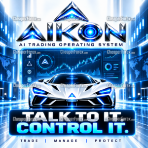 Aikon MT5 EA artwork with CheaperForex.com watermarks