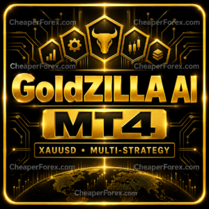 Gold Zilla AI MT4 with CheaperForex.com watermarks