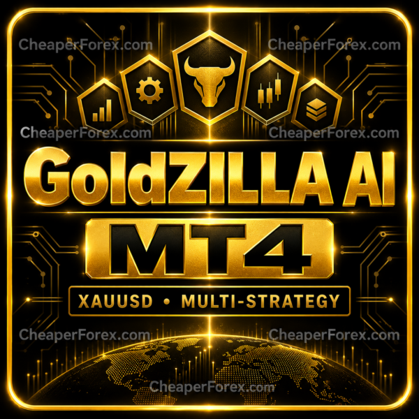 Gold Zilla AI MT4 with CheaperForex.com watermarks