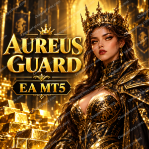 Aureus Guard EA MT5 promotional cover with repeated CheaperForex.com watermarks