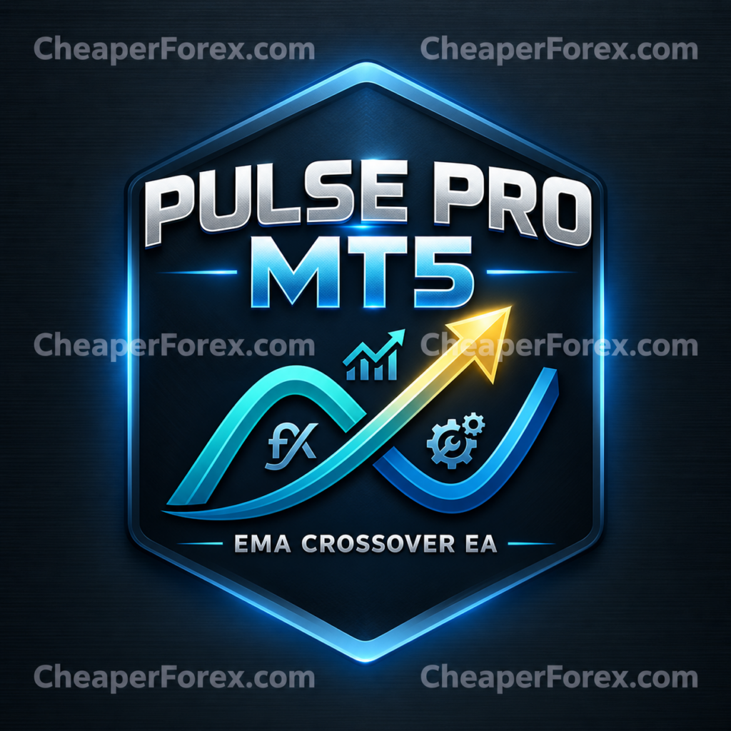 Pulse Pro MT5 promotional cover created for CheaperForex; not a trading-results screenshot.