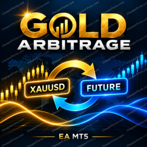 GoldArbitrage EA MT5 promotional cover