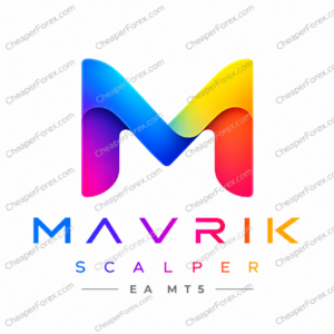 Mavrik Scalper EA MT5 colourful ribbon logo