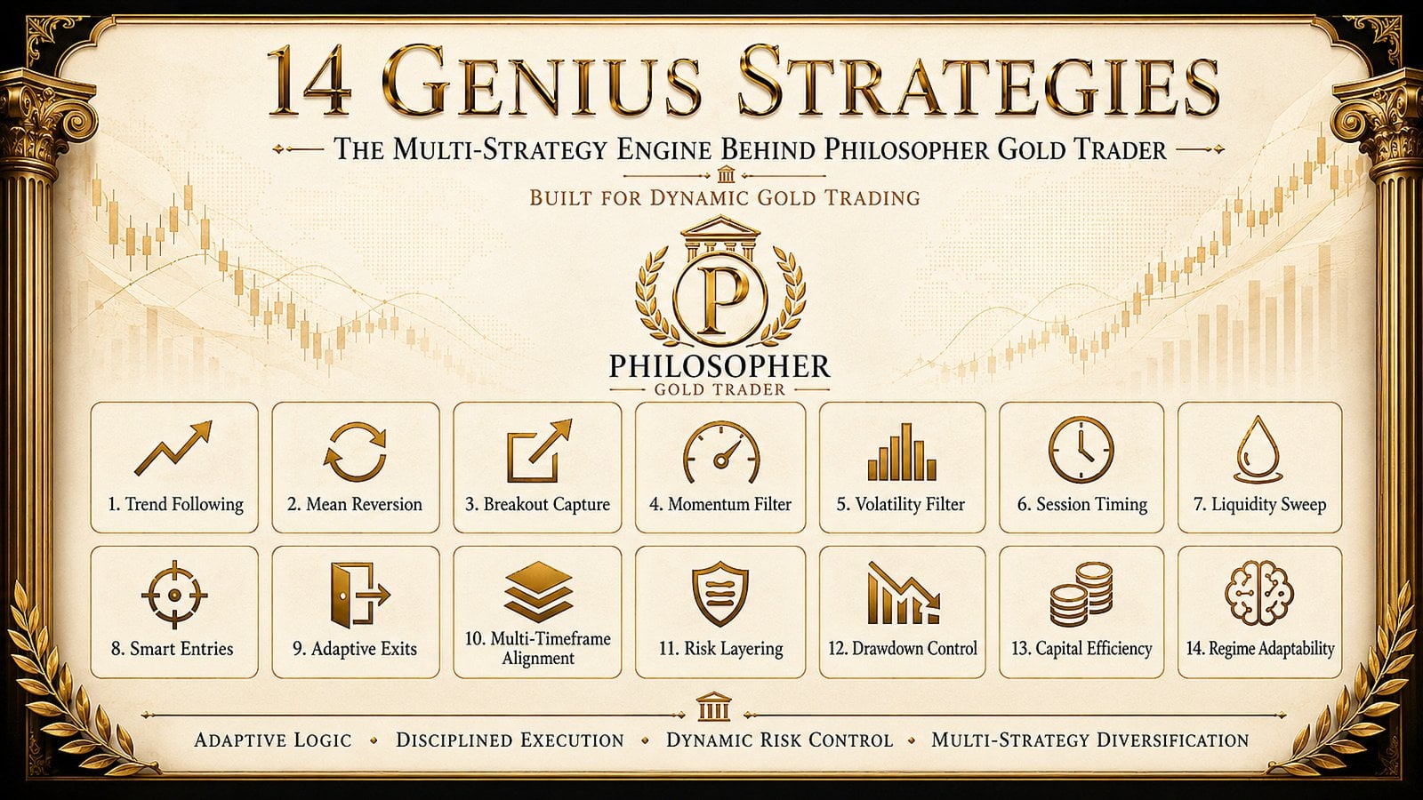 Original Philosopher promotional graphic with an older 14-strategy label