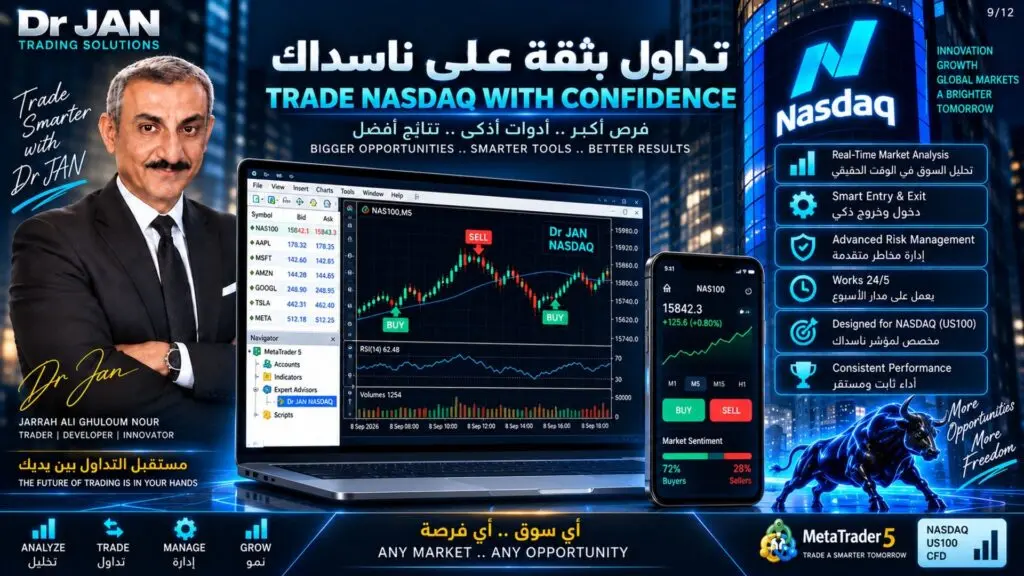 Q8JAN Nasdaq Adaptive Professional developer feature and trading illustration