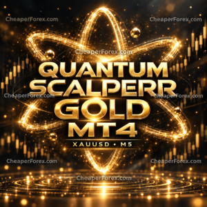 Quantum Scalperr Gold MT4 gold atomic rings with CheaperForex.com watermarks