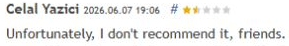Short excerpt from a critical VolumeHedger MQL5 customer review