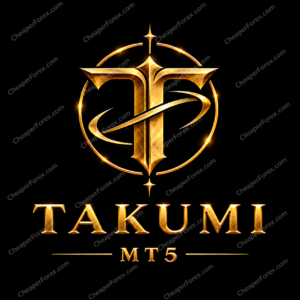 Takumi EA MT5 gold and black cover