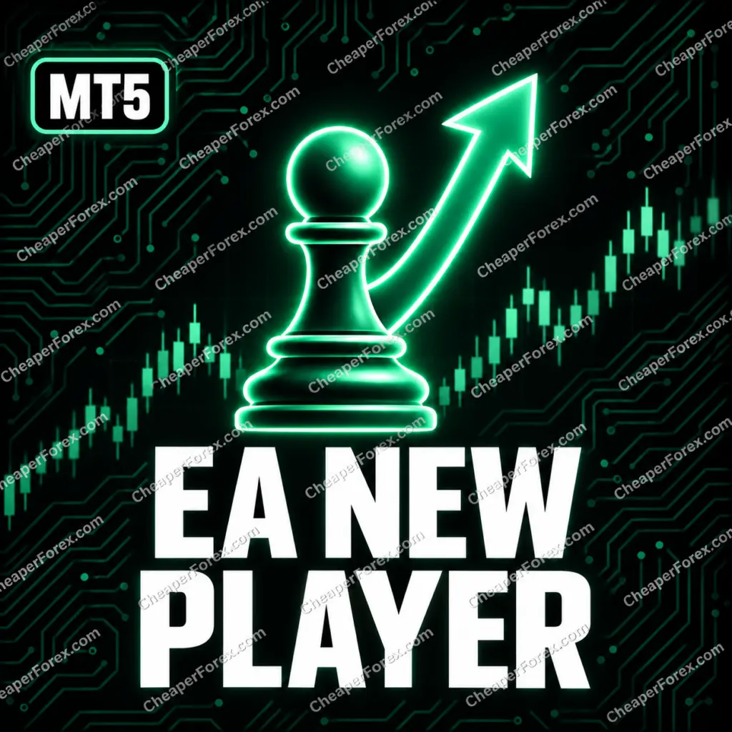 EA New Player MT5 green and black promotional cover