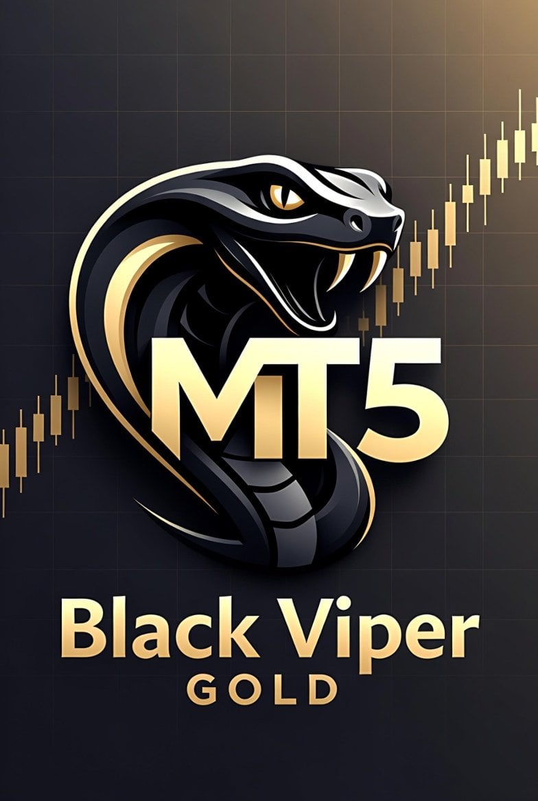 Black Viper Gold EA MT5 — Black Viper GOLD MT5 promotional artwork