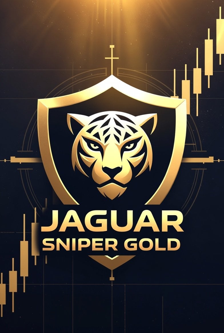Jaguar Gold Sniper EA MT5 — Jaguar Sniper Gold promotional artwork, associated with the Jaguar Gold Sniper listing